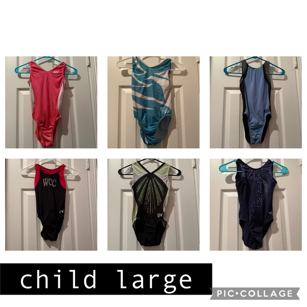 gk elite leotards - child large